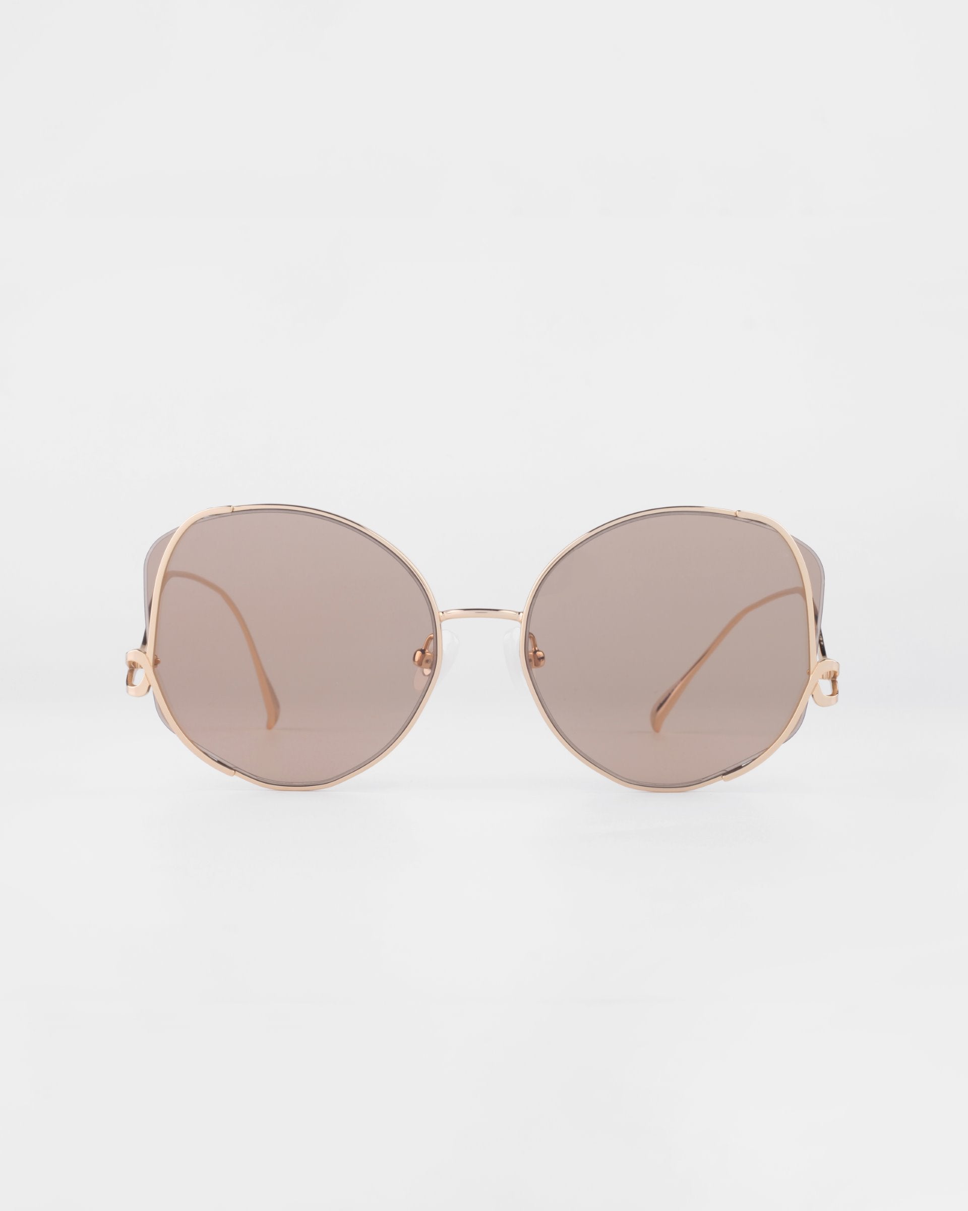 Canvas Sunglasses, Sand. Front Image.