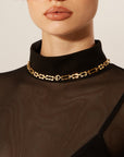 Links Necklace Gold