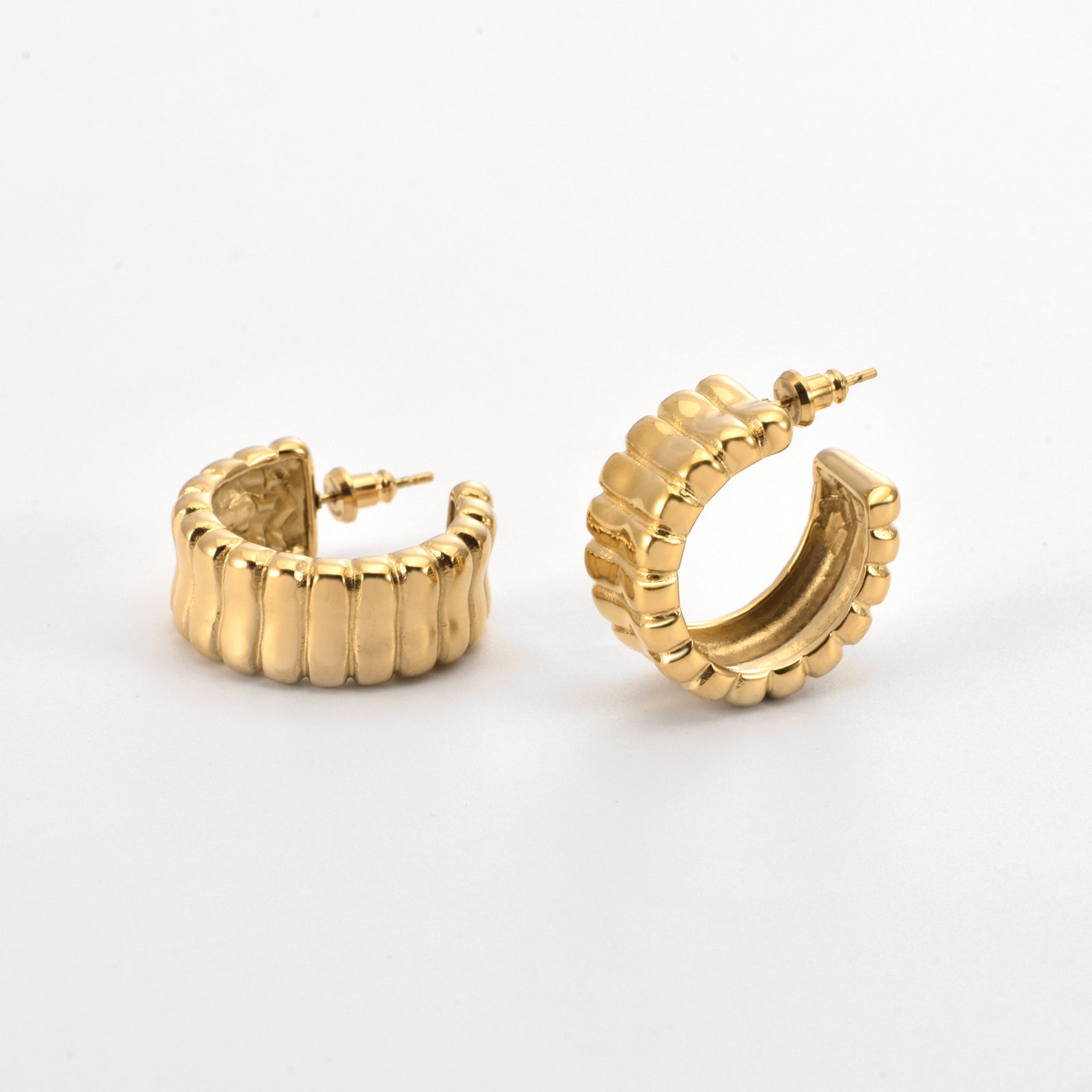 Arch Earrings Gold