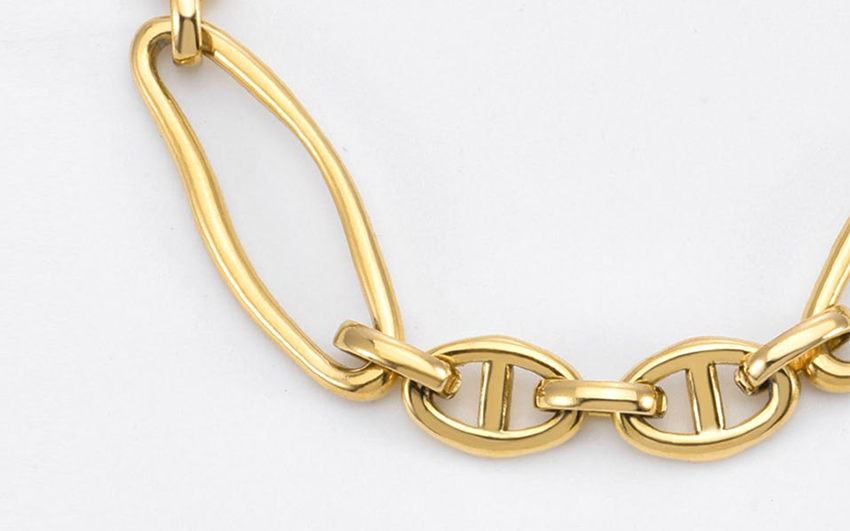 Sculpted jewellery collection