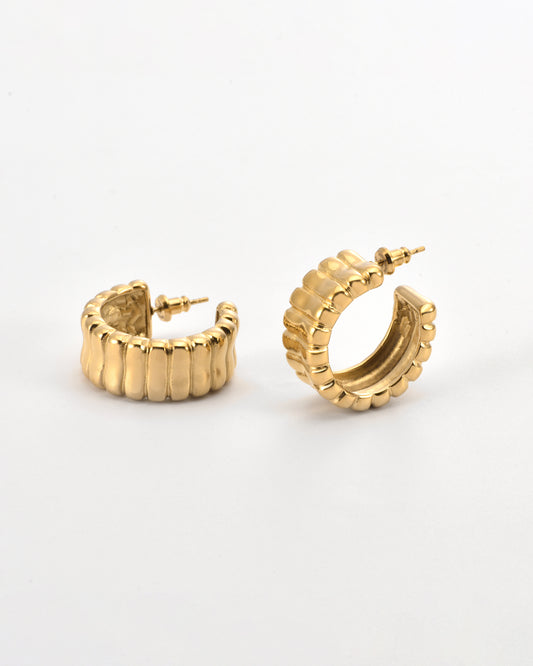 Arch Earrings Gold