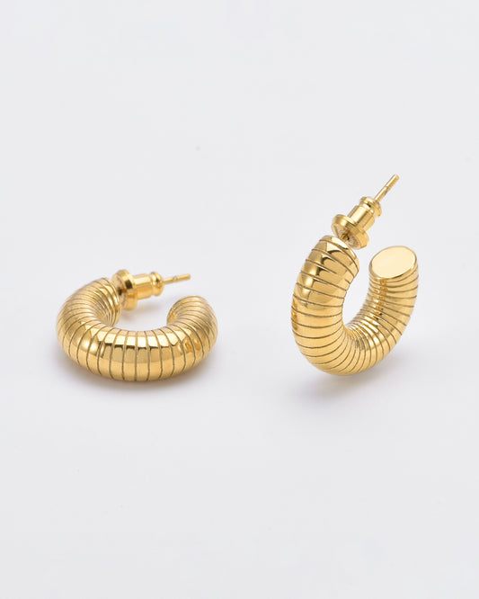Daisy Earrings Gold