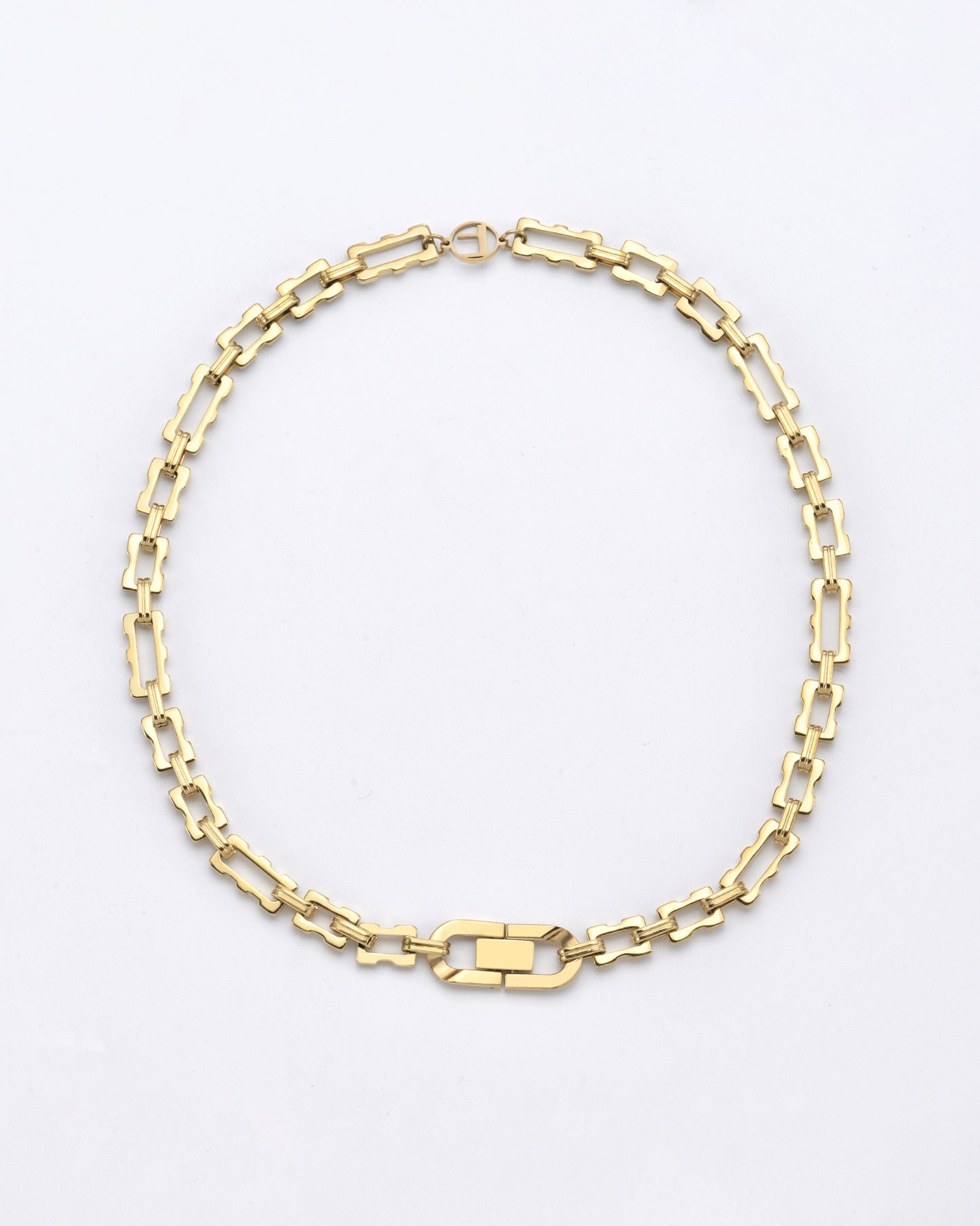 Links Necklace Gold