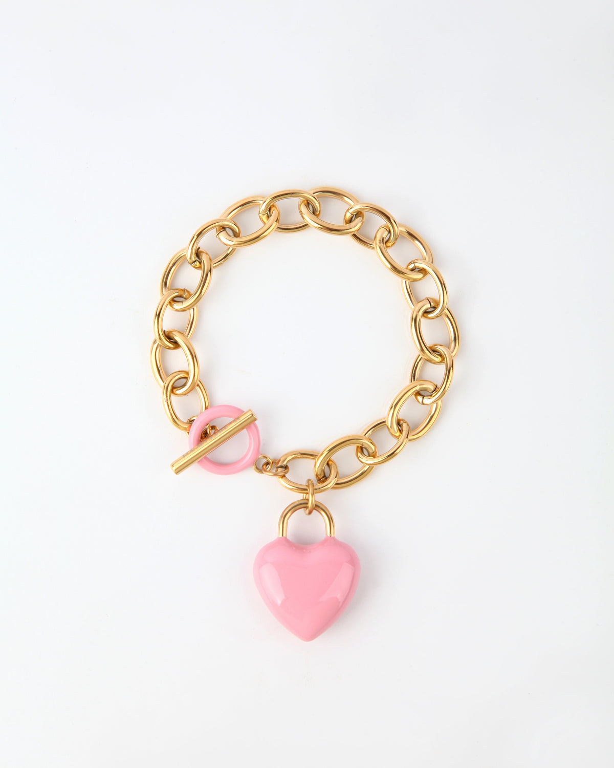 The Kiss Bracelet Pink