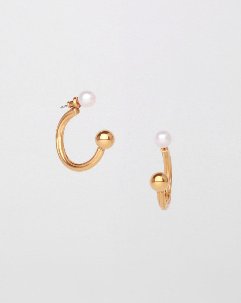 Portobello Earrings Gold
