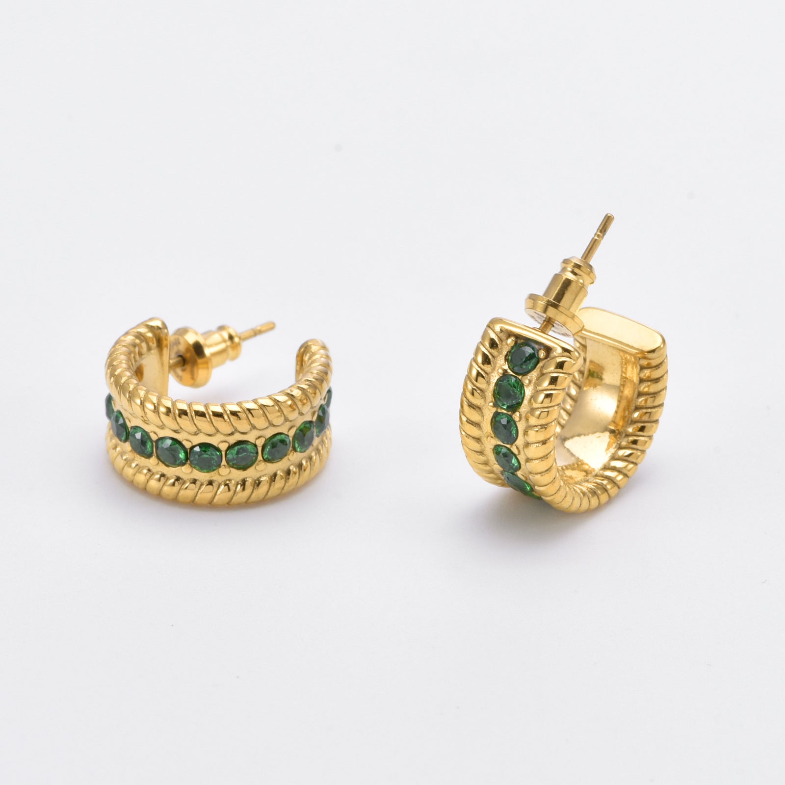 Suki Earrings Green