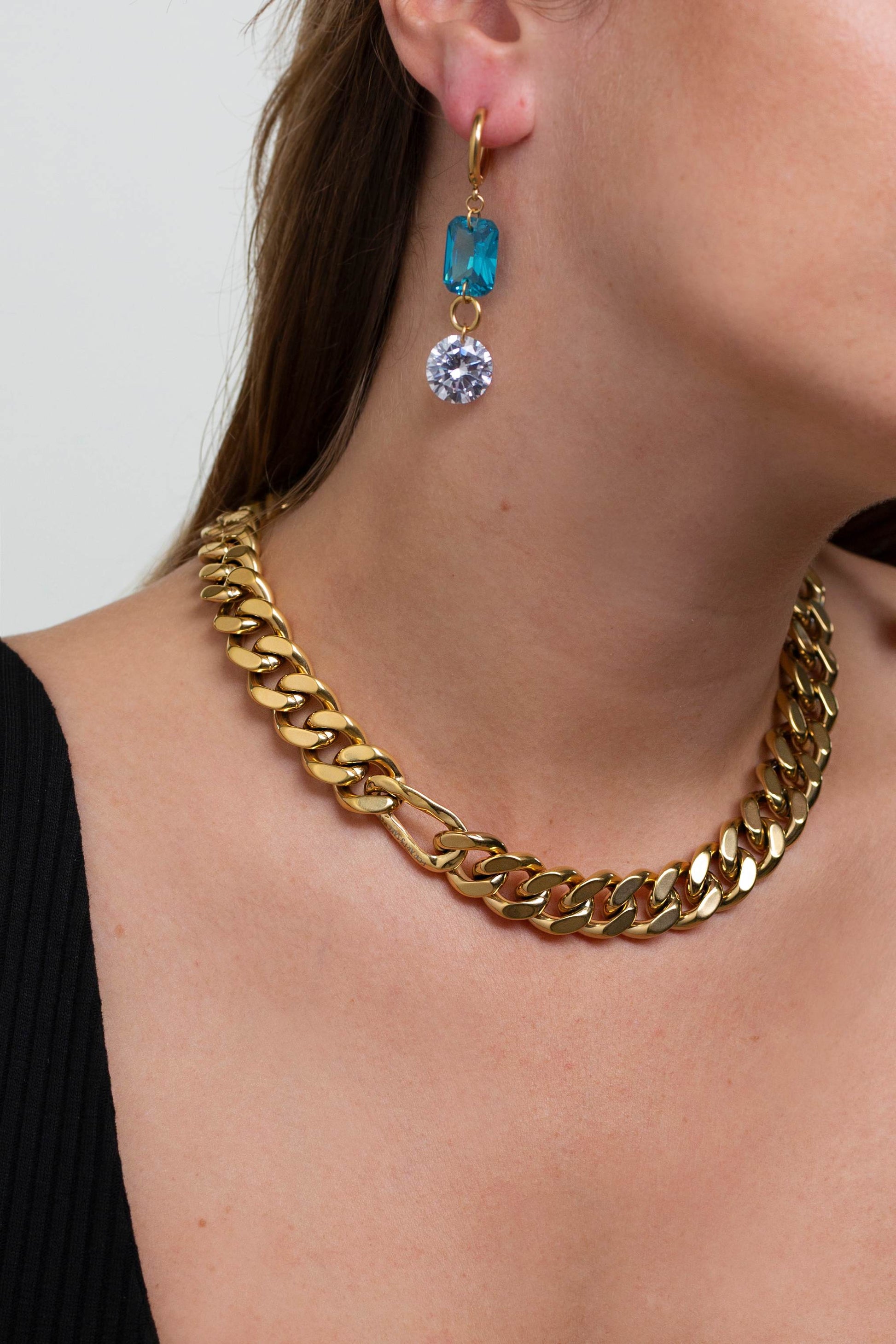 Wave Necklace Gold - FOR ART'S SAKE®