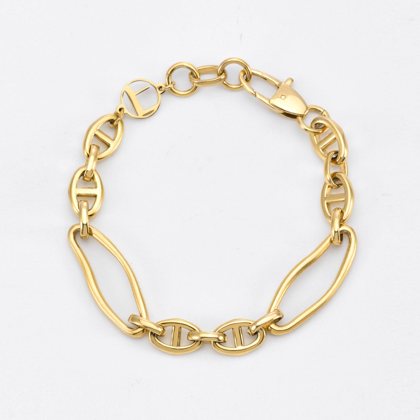 Portrait Bracelet Gold