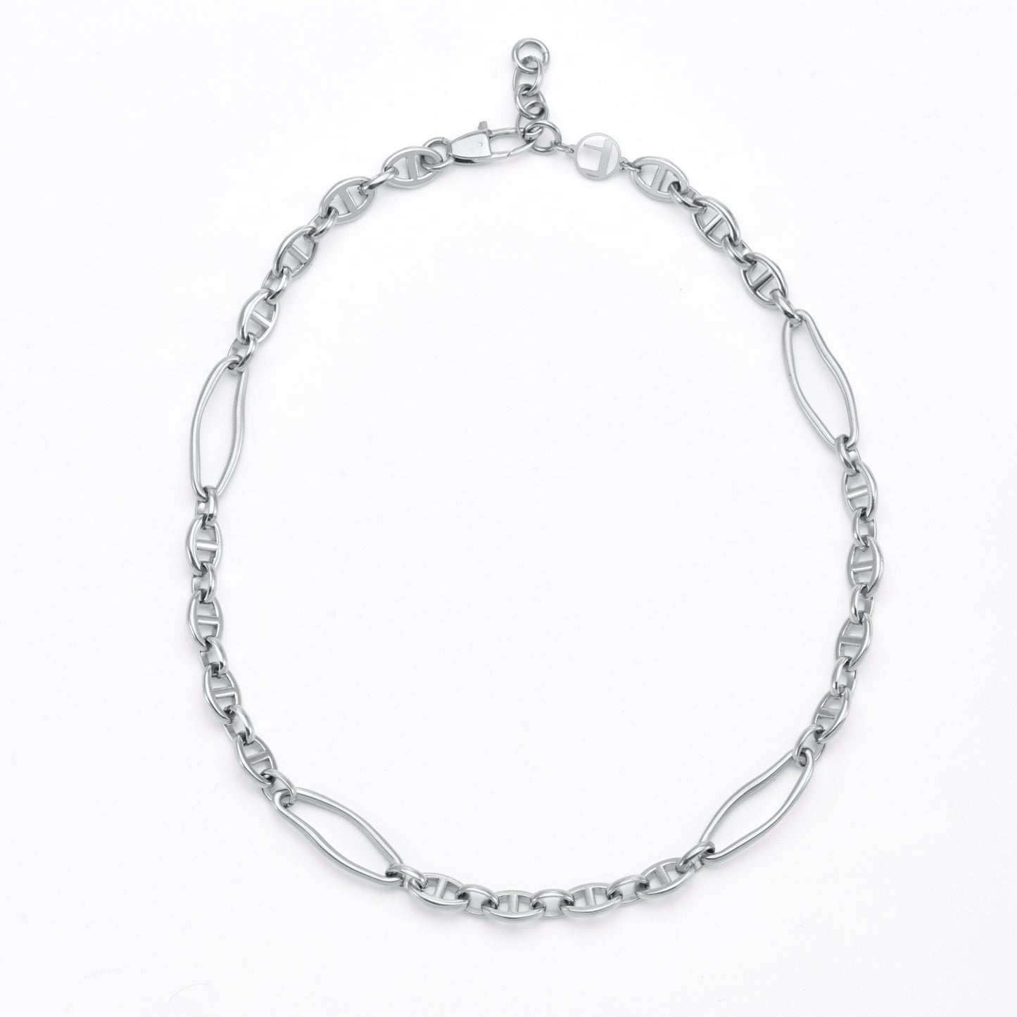 Portrait Necklace Silver