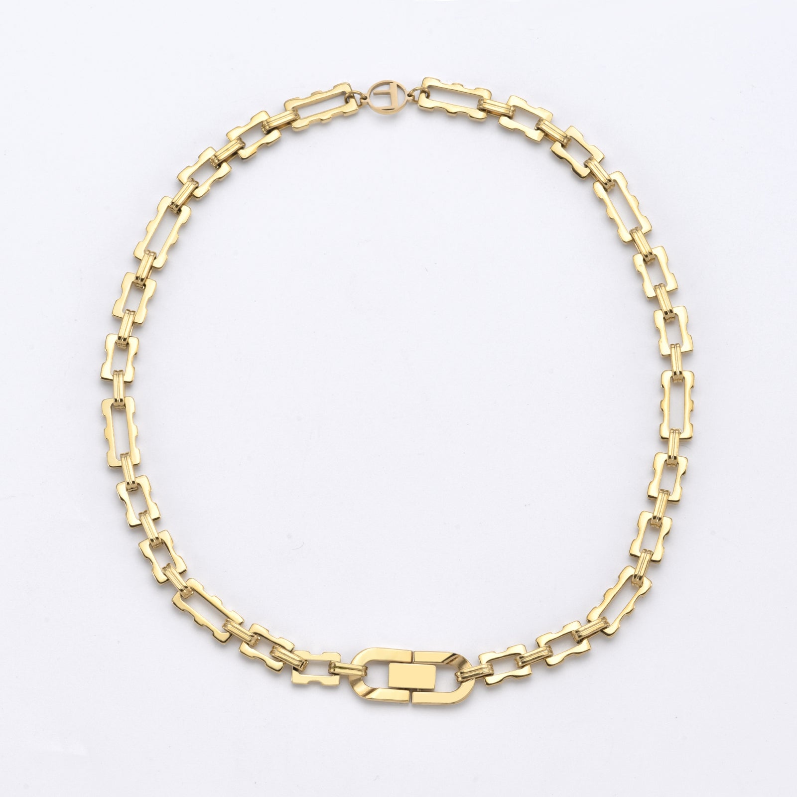 Links Necklace Gold